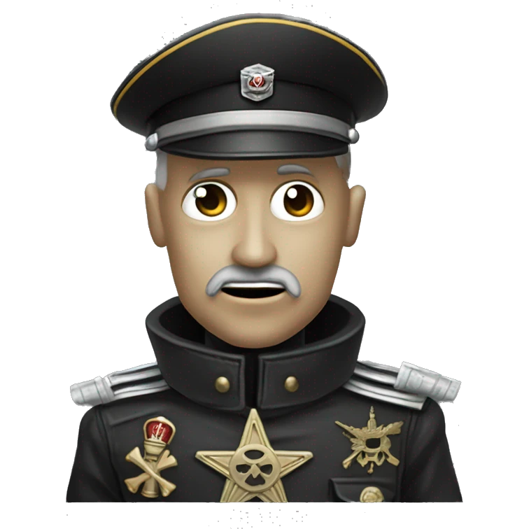 Death Korps of Krieg Commissar with respirtor emoji
