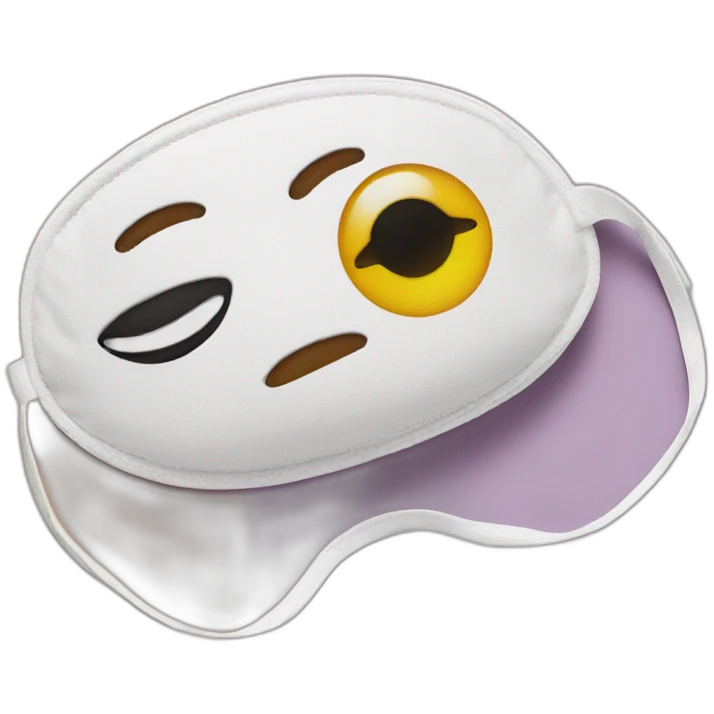 eye sleep mask emoji
