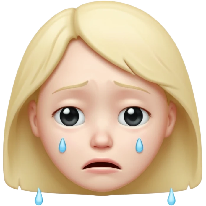 🥺😔 pero 3 D emoji