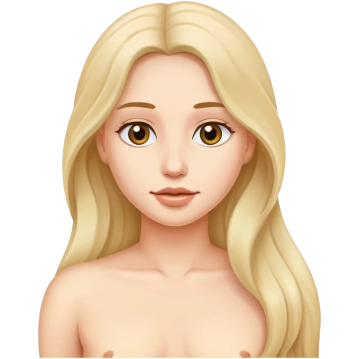 Naked woman emoji