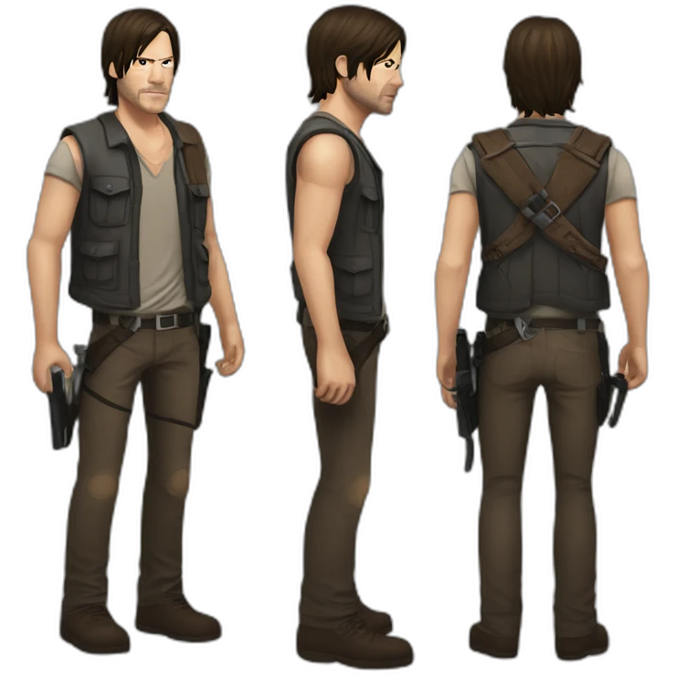 daryl-dixon-walking-dead emoji
