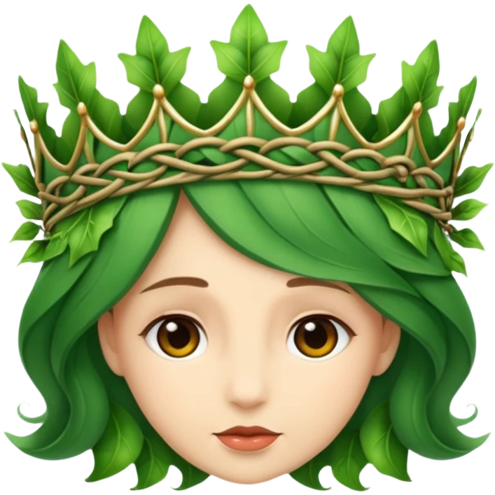ivy crown emoji