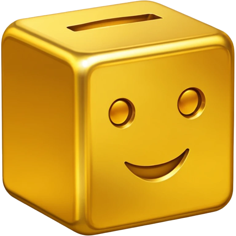 Gold block emoji