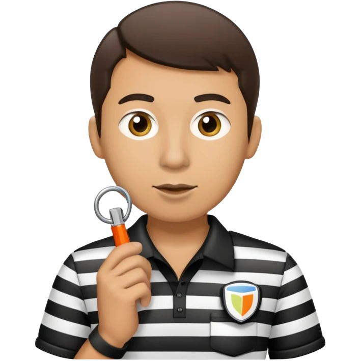 referee simple emoji