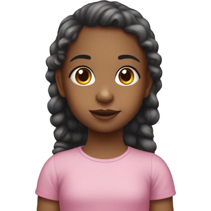 Sisters toddler girl and babygirl emoji