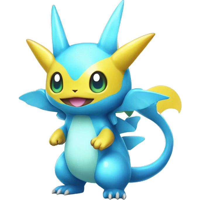 Shiny Colorful Fakémon-Pokémon-Creature Full Body emoji