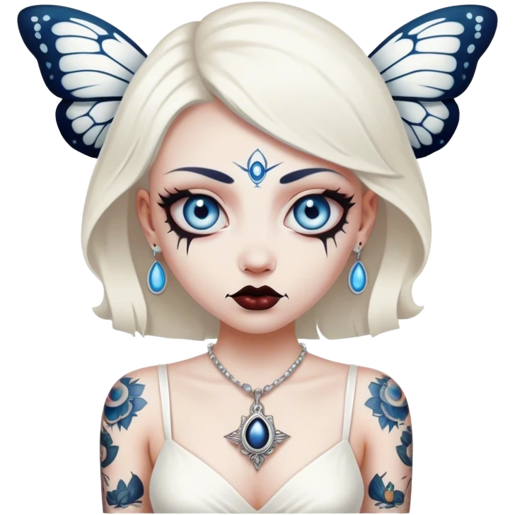 🤍🦋🪬 emoji