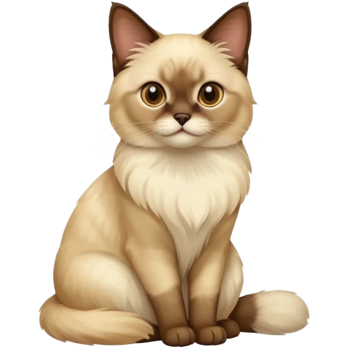 Balinese katze emoji