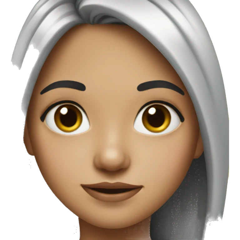realistic portrait of a girl emoji