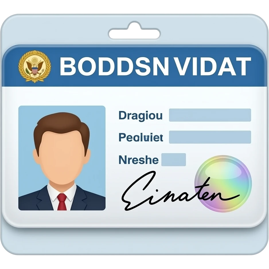 identification card emoji