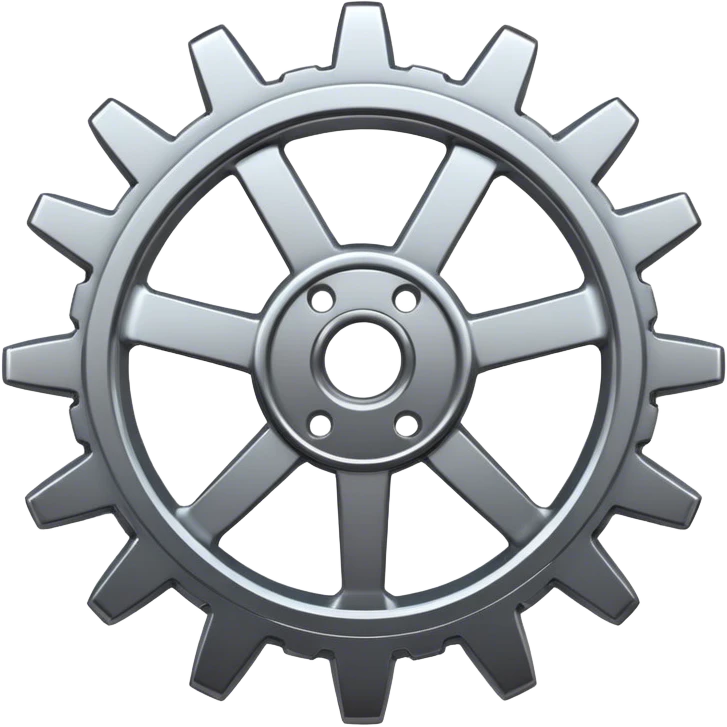 Gear emoji