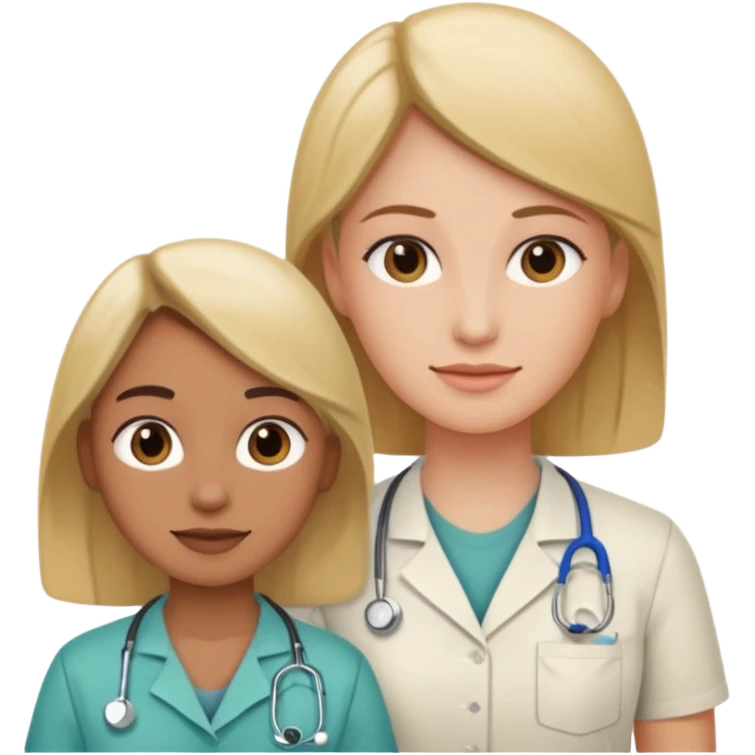Occupational therapist assistant and physiotherapist assistant  emoji