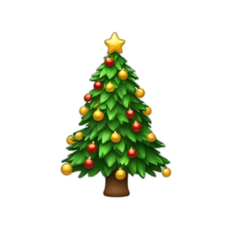 Sapin de noël  emoji