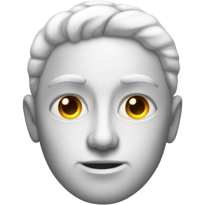 white person with third eye open emoji