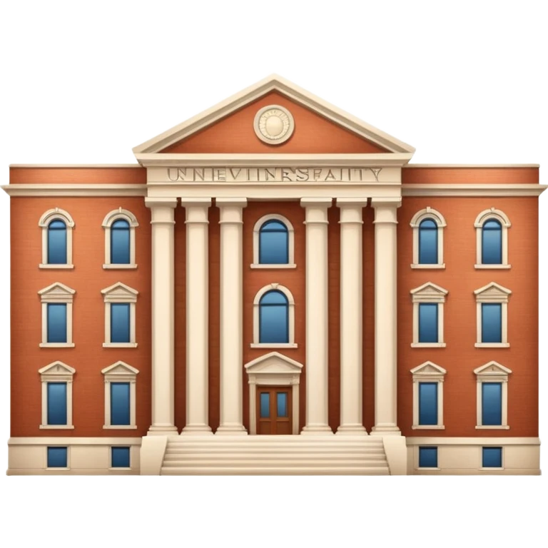 university aesthetic buildung emoji