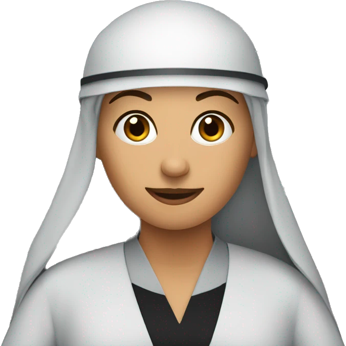 engineer in dubai with an abaya and sausages emoji