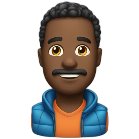 Papi glaçon emoji
