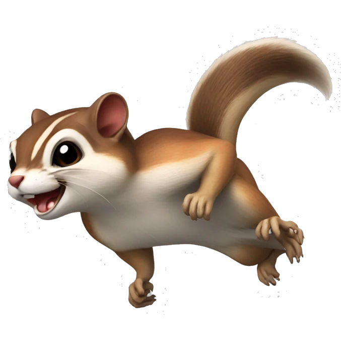 Flying squirrels emoji