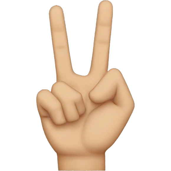 Westside hand sign emoji