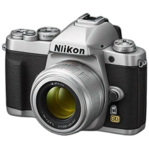 Appareil photo Nikon emoji