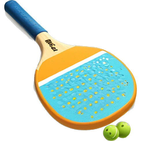 a pickleball paddle emoji
