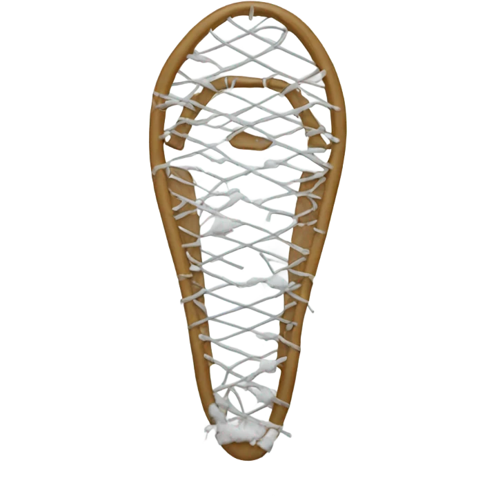 Snowshoe emoji