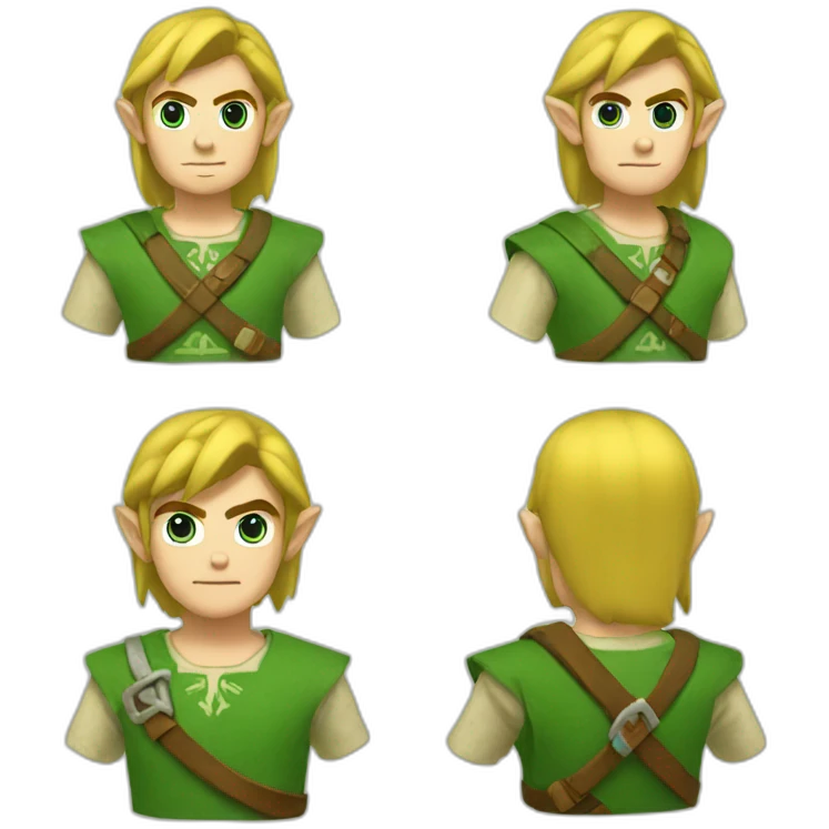 link de zelda emoji