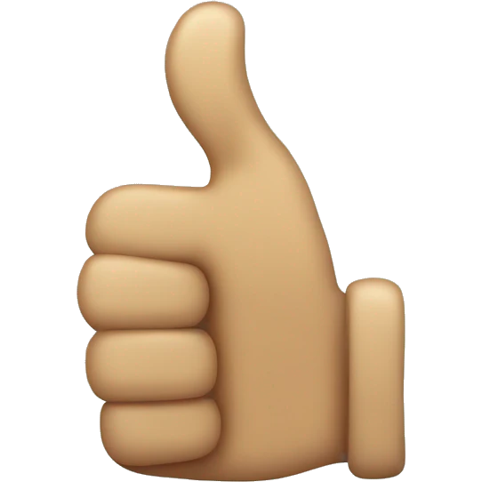 thumbs up emoji