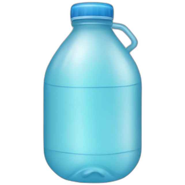 Botella de agua emoji