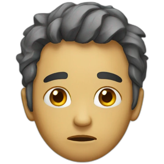 Triste emoji