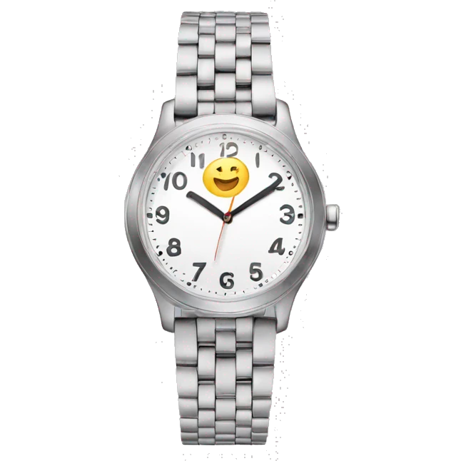 watch\arm with watch emoji