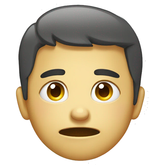 tired face emoji