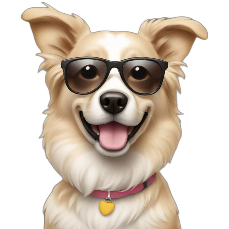Dog-cute-sunglasses emoji