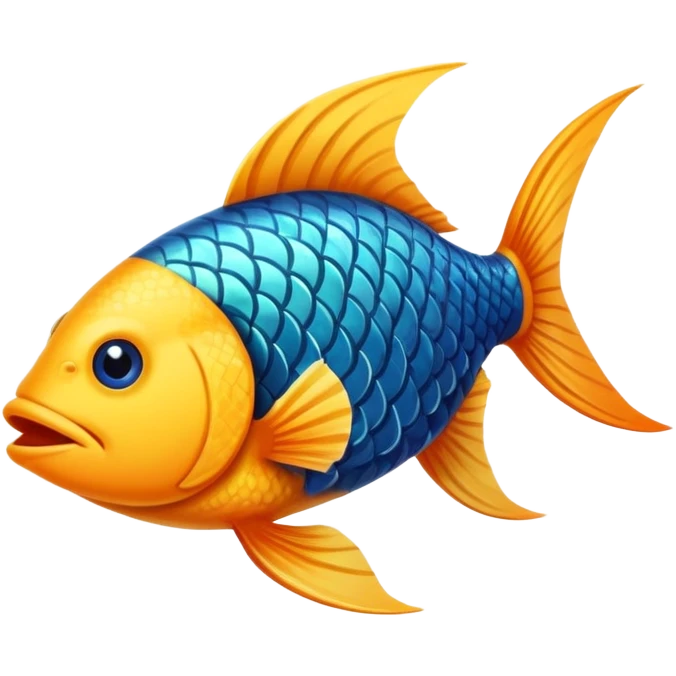 Fish doing the stanky leg emoji