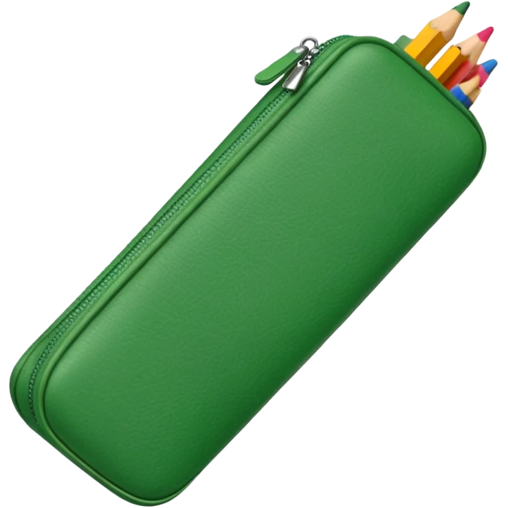 green Pencil Case emoji