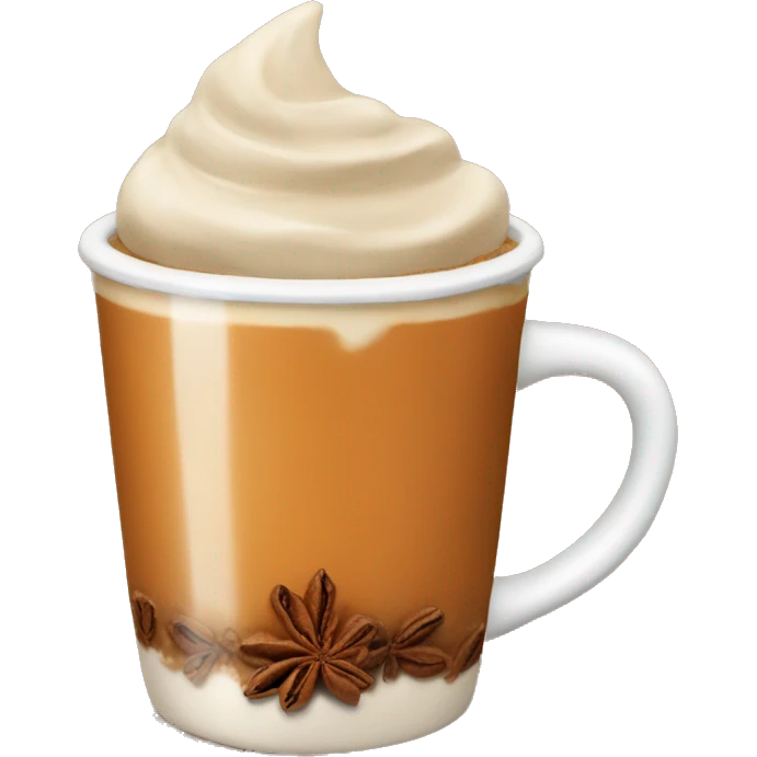 Pumpkin spice latte  emoji