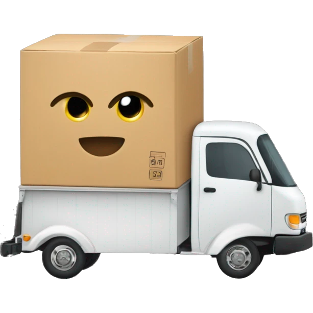 Box truck with “PGS” on the side emoji