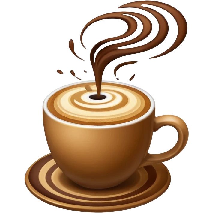 Coffee different colours emoji