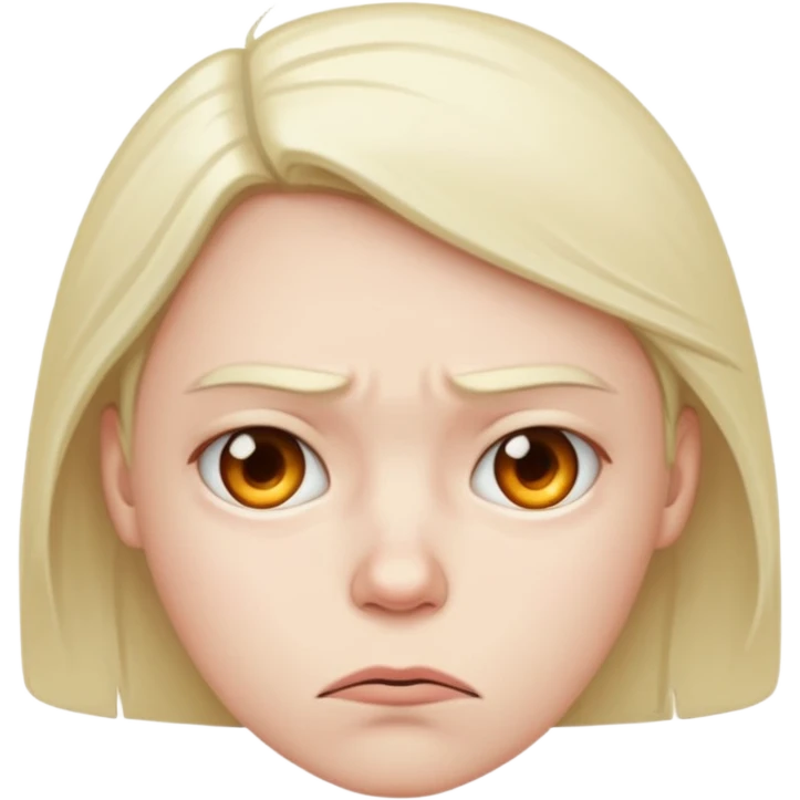 Ugly stupid person  emoji