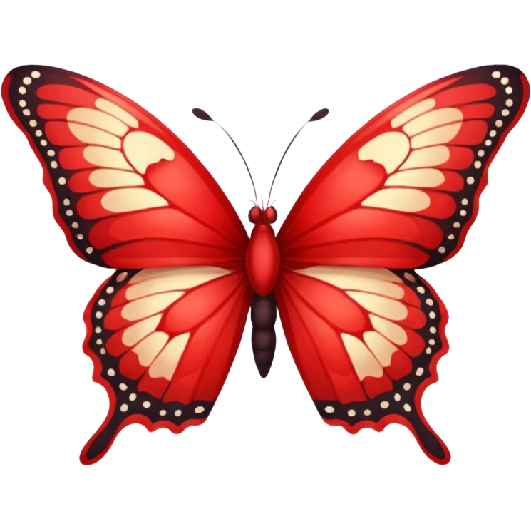 The text « Ingénieuses » with a red butterfly beside it so it looks like a word with an emoji  emoji
