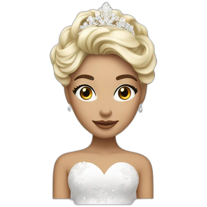 Mariage miss monde emoji