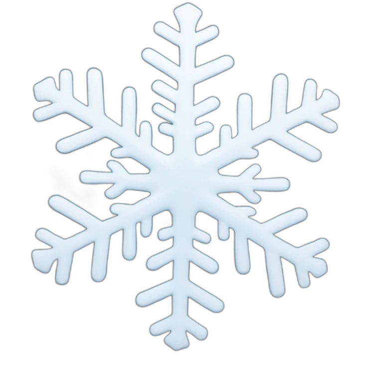 snowflake emoji