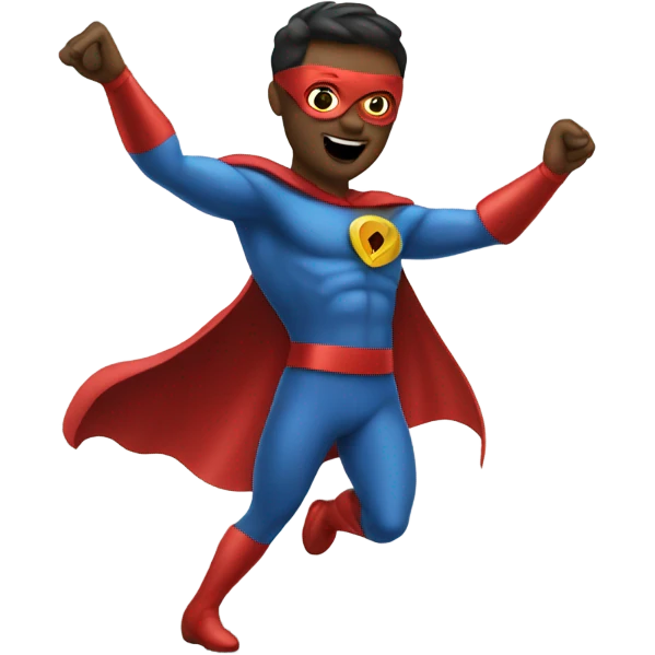 Super hero dancing  emoji