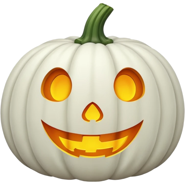 White Pumpkin emoji