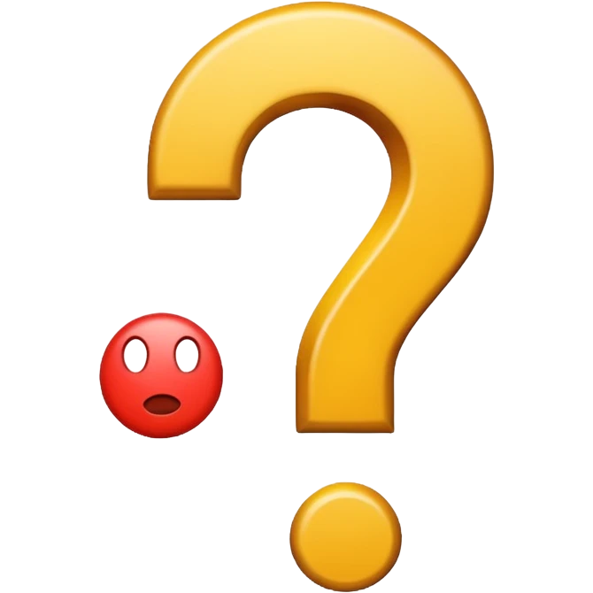 The Question Mark (Uncertainty & Inquiry) emoji
