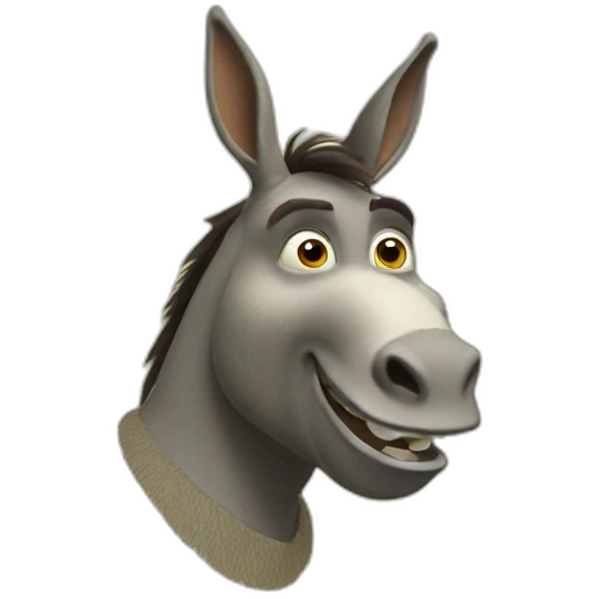 Shrek donkey emoji