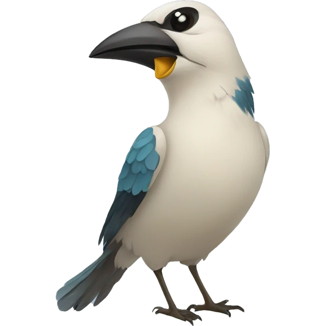 Funny TUPIK bird emoji