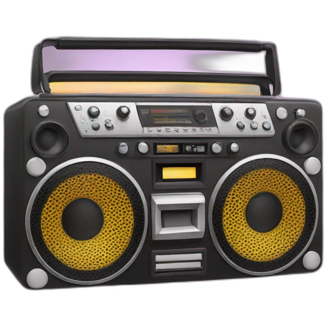 Boombox emoji