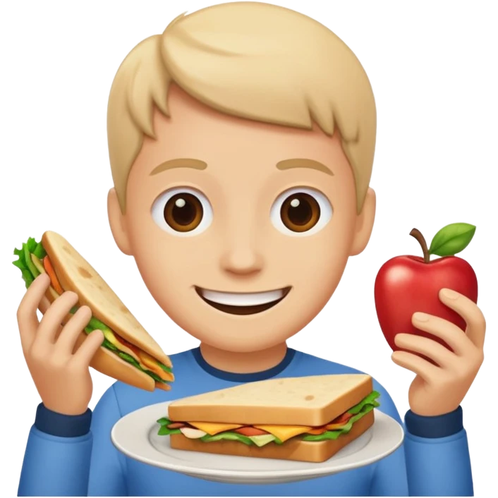 lunch time emotion simply emoji