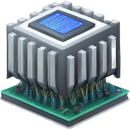 a computer CPU emoji